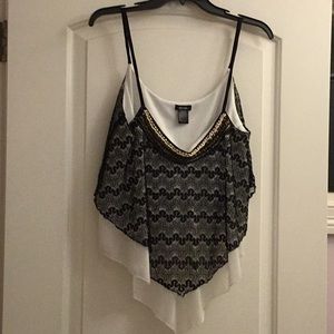 Flowy crop top